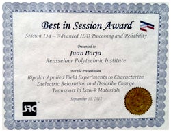 TECHCON 2012 Award