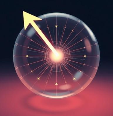 Bloch-sphere Representation of a Quantum Bit (Qubit)